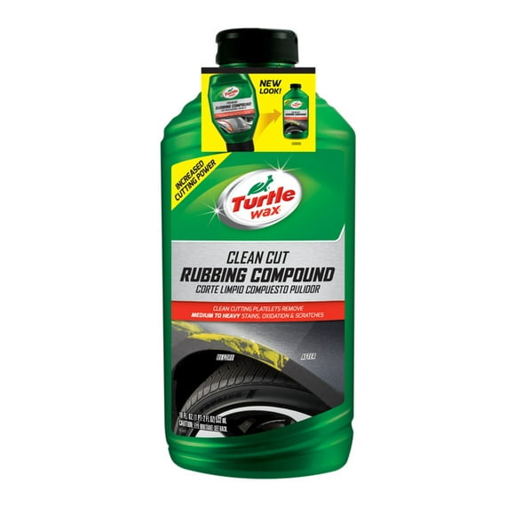 Turtle Wax . Pâte à Frotter T415 RENEW RX; Enlève les Égratignures, Marques de Tourbillon Lourdes, Imperfections de Surface; Liquide; Blanc; Bouteille de 18 Onces; Unité