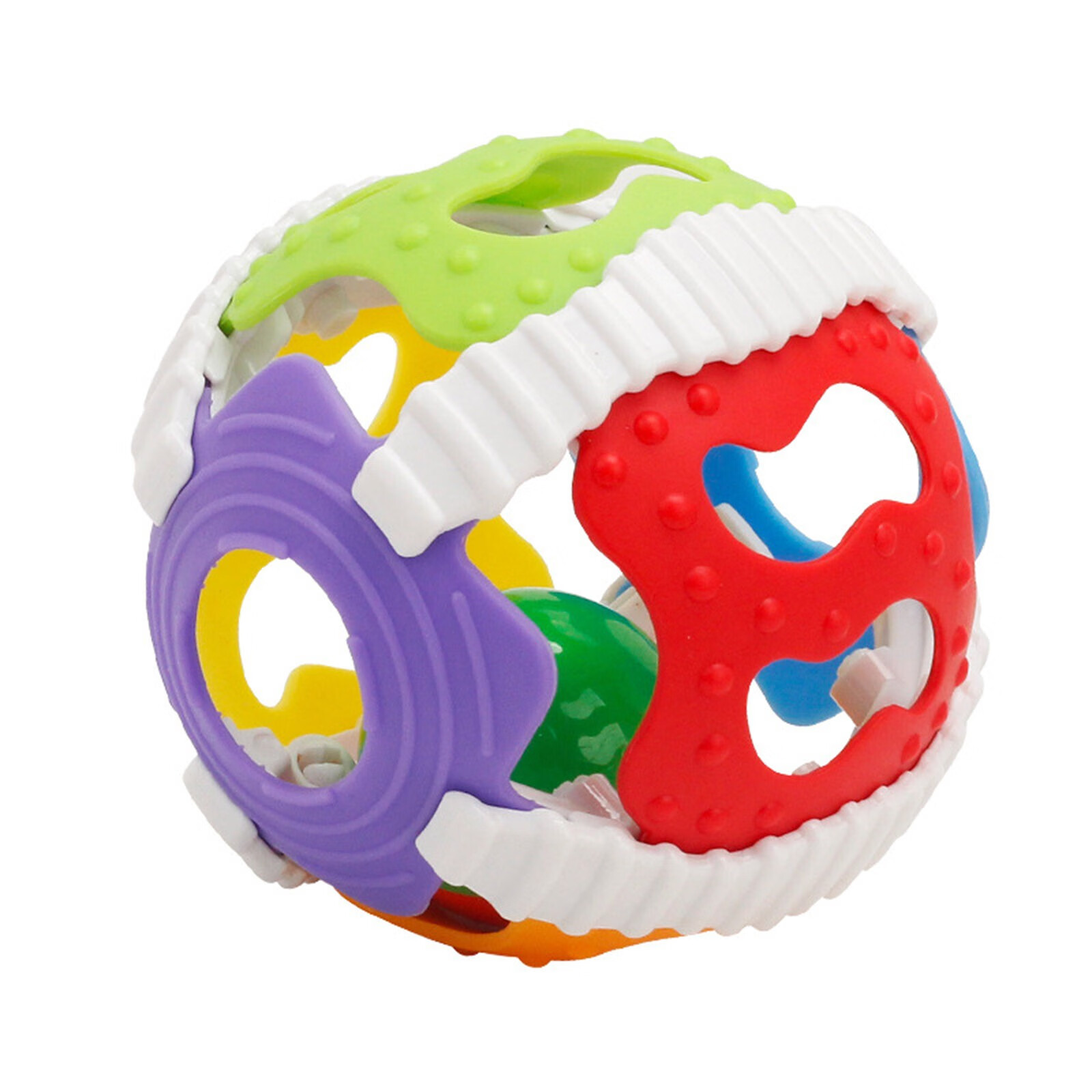 Education Random Color Baby Sport Ball Light Soft Rubber Ball Music for