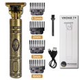 thumbnail image 1 of Cortadora de pelo T9, cortadora de pelo eléctrica, afeitadora inalámbrica, cortadora de pelo de 0mm para hombres, Máquina para cortar cabello de peluquero, máquina T recargable para cortar barba Tan Jianjun unisex, 1 of 2