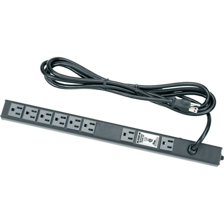 Middle Atlantic High-Density Slim Power Strip PD-815SC-NS - Power distribution strip (rack-mountable) - input: NEMA 5-15 - output connectors: 8 (NEMA 5-15) - 8 ft cord
