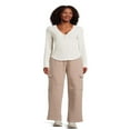 thumbnail image 3 of CHOK Cargo Wide Fleece Sweatpants  Sizes XS-XXXL, 3 of 5