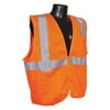 RADIANS High Visibility Vest,2XL,Orange,30in. SV25-2ZOM-2X