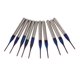 thumbnail image 4 of 10 Uds CNC Bits 1/8 vástago Mill Endmill Juego de herramientas de fresado , plástico, fibra, 0.5mm Soledad Fresadora de PCB, 4 of 8