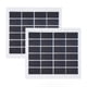 thumbnail image 4 of Panel Solar, 6 V, Celda Solar Pequeña De 2 W, Portátil, 2 Piezas Para Sistema De Iluminación Del Hogar, 4 of 8