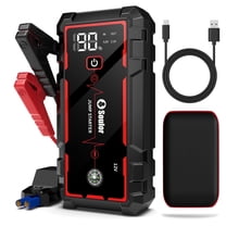 Jump Starter 3000A for 8.0L Gas 4.0L Diesel 12V Lithium Jump Box, Portable Power Bank with Emergency Light