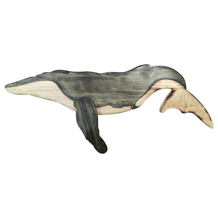 

Younar Whale Decor Wooden interior Decorative Hanging Antique Pendant