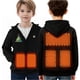 thumbnail image 1 of Sudadera con capucha térmica de invierno para niños y niñas, con control de temperatura y cremallera, 1 of 9