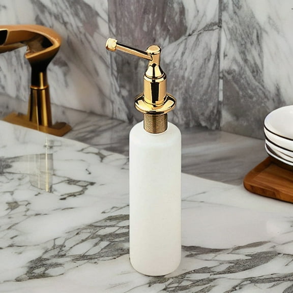 Liquid Soap Dispenser Brass Plastic Dispenser | Renovator's Supply