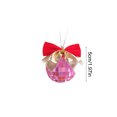 thumbnail image 3 of Christmas Decorations 6cm Electroplated Plastic Balls Four-leaf Clovers European Water Wave Drawing Painteds Christmas Ball Tree Pendants Holiday Supplies, 3 of 7