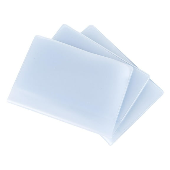 3Pcs Wallet Insert Soft Transparent PVC 10 20 30 Pages Multi Purpose Credit Card Holder for Family Travel Business,Credit Card Holder,Wallet Insert