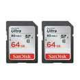 thumbnail image 2 of SanDisk Ultra 64GB 2?pack SDXC UHS-I Class 10 Memory Card, 2 of 5