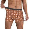 thumbnail image 2 of Kdxio Men's Boxer Briefs with Cute Poodle Dog Print - Comfortable and Breathable Underwear for Everyday Wear, 2 of 7