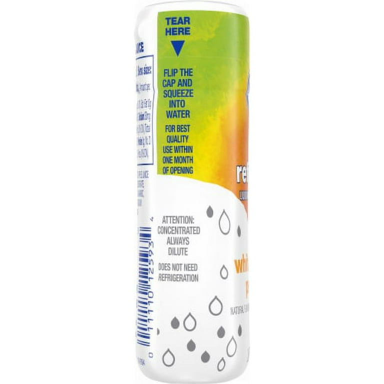 KR Refresh White Grape Peach Water Enhancer Bottle 1.62 fl oz