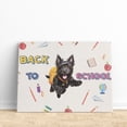 thumbnail image 3 of Back to School Cute Scottish Terrier Horizontal Matte Canvas Poster Scottie Dog Lover Gifts Wall Art Home Decor - 13010, 3 of 5