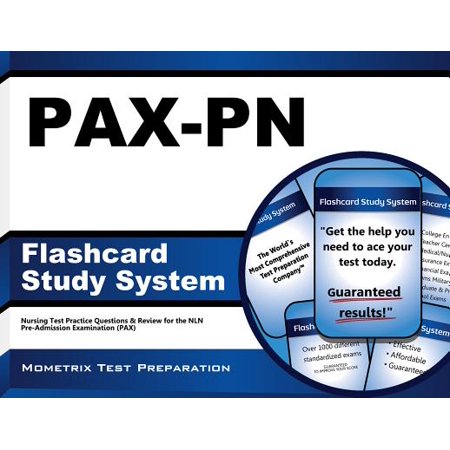 PAX-PN Flashcard Study System: Nursing Test Practice Questions & Review for the NLN Pre-Admission Examination