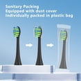 thumbnail image 3 of Toothbrush Heads iOearry 7am2m AM101/AM105 10 Pack Black, 3 of 7
