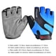 thumbnail image 2 of Soidarity Guantes deportivos de marca de medio dedo, guantes de bicicleta Unisex, guantes de esponja para deportes de ciclismo, guantes transpirables para Ciclismo azul METRO Soidarity HW4064-06, 2 of 5