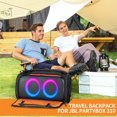 thumbnail image 3 of For JBL Partybox 310 Portable Bluetooth Speaker Storage Bag Backpack Large Capacity Foldable Waterproof Travel Carrying Case Bag for Partybox 310, 3 of 6