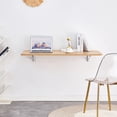 thumbnail image 6 of Space-Saving Wall-Mounted Folding Table - Sturdy Steel Desk for Home Office, Kitchen, Laundry Room & Dining (45x22 Inches) - Compact Storage Solution for Small Spaces, 6 of 9