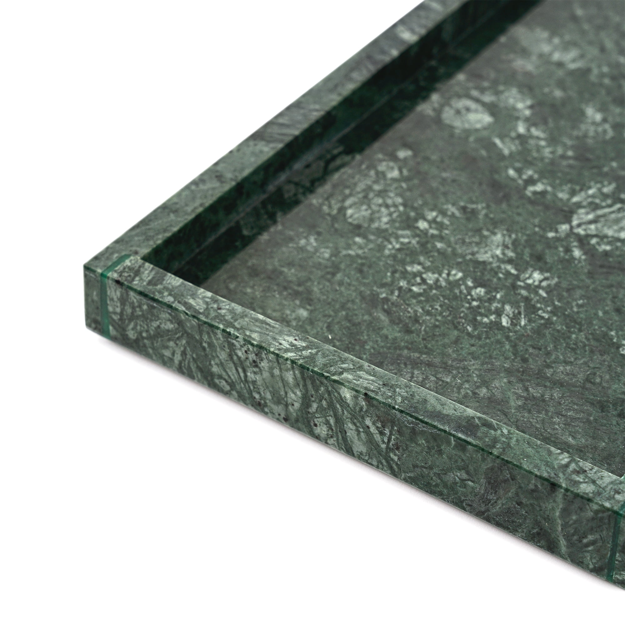 Beautiful Marble Tabletop Tray by Drew Barrymore, Thyme Green 10.63" X 5.9"