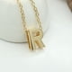 thumbnail image 1 of Collar para mujer, joyería para mujer, joyería de moda para mujer, regalo para mujer, 26 letras en inglés, cadena con nombre, colgante, collares, joyería para mujer, 1 of 2