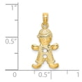 thumbnail image 3 of 14K Yellow Gold Charm Pendant Themed 20.8 mm 11.17, 3 of 4