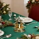 thumbnail image 5 of Candelabro Navideño, Escaparate, Adornos Dorados, Decoración Navideña de Hierro, Bandeja para Velas, 5 of 6