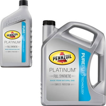 2-Pack Pennzoil Platinum 6-Quart (5 + 1) Full Synthetic 5W20 Motor Oil