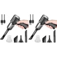 thumbnail image 1 of 2X Aspiradora de Mano Inalámbrica para Coche, Miniaspiradora Doméstica Recargable de Alta Potencia, Aspiradora para Escritorio, 1 of 5