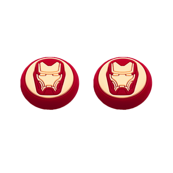2 Pcs/set Marvel SpiderMan Deadpool Thumb Grip Cap Cover for Playstation PS5 PS4 Xbox Series Game Joystick Controller Thumbstick