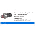 thumbnail image 2 of Oil Pressure Sender - Compatible with 2007 - 2016 GMC Acadia 2008 2009 2010 2011 2012 2013 2014 2015, 2 of 2