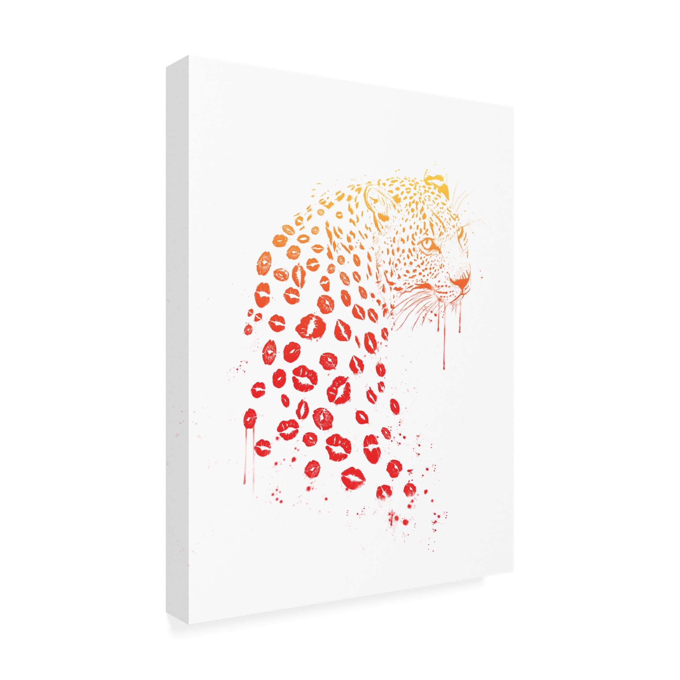 Trademark Fine Art Balazs Solti Kiss me Canvas Wall Art