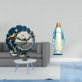 thumbnail image 2 of Elegante Adorno De Resina Para Sala De Estar Y Dormitorio, Escultura Católica Inspirada En La Virgen María Para Escritorio, Estantería Y Mesa De Oficina., 2 of 8