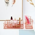 thumbnail image 3 of Iron Storage Baskets Home Garden Organization Pink Desk Office Accessories, 3 of 10