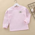 thumbnail image 2 of TOWED22 Toddler Baby Boy Graphic Long Sleeve T-Shirt Excavator Tops Kids Striped Tees,Pink,6-7 Y, 2 of 4