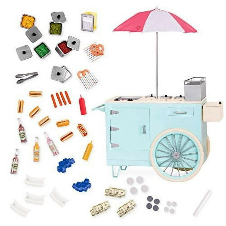 Our Generation Retro Hot Dog Cart