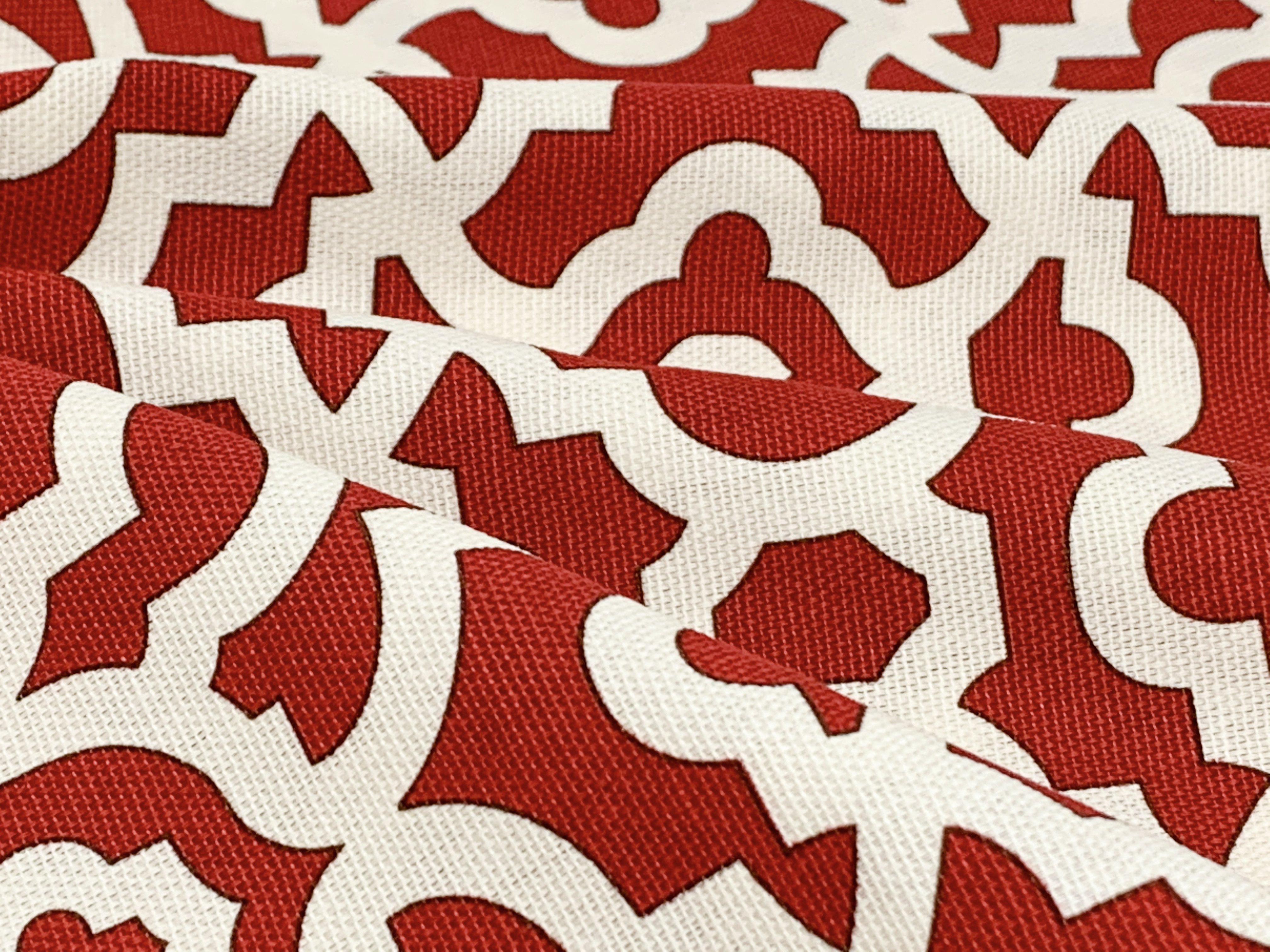 Waverly Inspirations 8 yd By the Bolt 100% Cotton Fabric, Lattice, Ruby, 45" Wide for Quilting & Sewing
