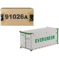 thumbnail image 1 of Contenedor marino refrigerado Diecast Masters modelo 1/50 EverGreen White Transport Series 91026A, 1 of 1