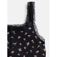 thumbnail image 3 of Weekend Academy Girls Henley Tank Top with Lace Trim, Sizes 4-18, 3 of 3