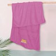 thumbnail image 1 of Toalla de baño para niños MELOCOTTON HOGAR Fucsia-Gato, 1 of 3