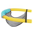 thumbnail image 3 of Natación fideos silla flotante malla asiento plegable Piscina red piscina asiento anillo juguete 7.5x150cm amarillo Sharpla Asientos flotantes de natación, 3 of 7
