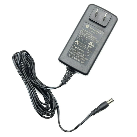 New Genuine Motorola NBSA36120300HU AC Wall Power Supply Adapter 12V 3A 36W OEM