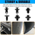 thumbnail image 2 of Pengug 190X Car Trim Bumper Clips Plastic Retainer Rivets Fastener Fender Push Pin Kits, 2 of 8