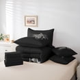 thumbnail image 6 of jejeloiu Extreme Dirt Bike 7-Piece Twin Bedding Sets,Gray Black Bedding Comforter Set For Boys Kids Reversible, 6 of 8