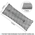 thumbnail image 4 of Retro Checkerboard Chest Surgery Pillow - Car Seatbelt Pressure Relief Pad - Post-Op Recovery Cushion for Women, 4 of 6