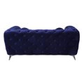 thumbnail image 4 of ACME Atronia Loveseat in Blue Fabric, 4 of 4
