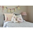 thumbnail image 3 of Simply Daisy 20" x 20" Modern Monogram Decorative Throw Pillow, Dusty Rose, 3 of 3