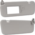 thumbnail image 5 of Left Driver & Right Passenger Side Sun Visor Compatible with 2017 2018 2019 Hyundai Elantra AD Replaces # 85210-F0100TTX, 85220-F0100TTX (Gray), 5 of 5