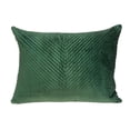 thumbnail image 1 of HomeRoots 402794 Green Lumbar Tufted Throw Pillow, 1 of 1
