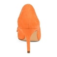 thumbnail image 4 of Journee Womens Marek Pointed Toe Mid Heel Pumps, 4 of 10